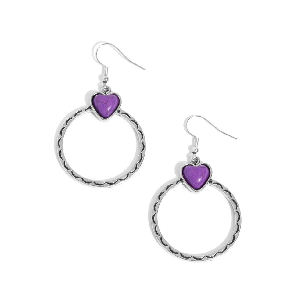 Heart Holiday - Purple
